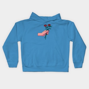 rose soft Kids Hoodie